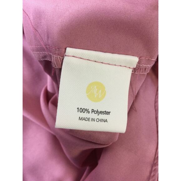 AW BRIDAL 16 2X plus pink mother of bride 2pc wedding formal maxi dress b160 - Picture 9 of 9